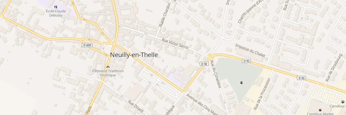 Plan du 26T Rue Victor Serrin à Neuilly-en-Thelle