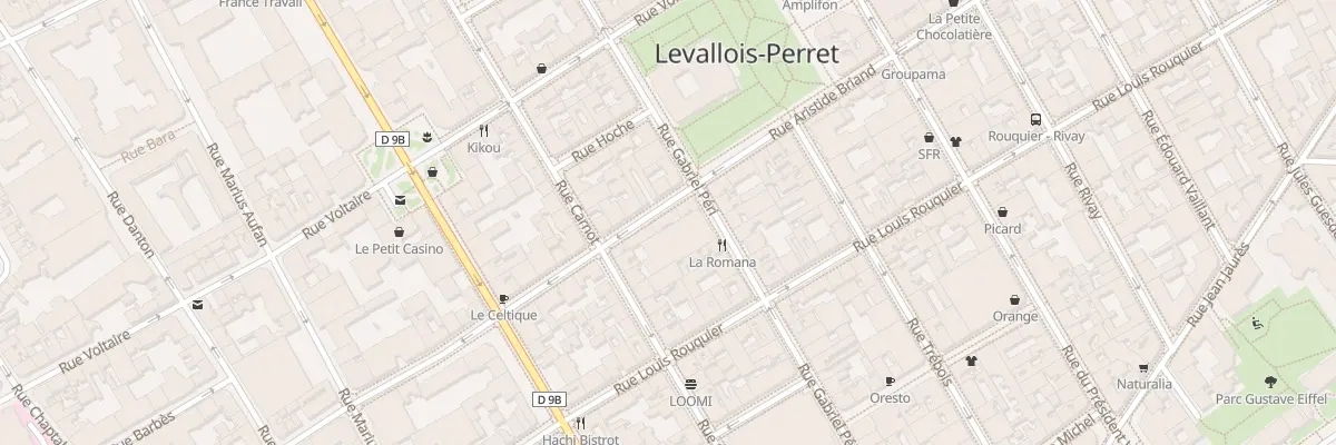 Plan du 66 Rue Aristide Briand à Levallois-Perret
