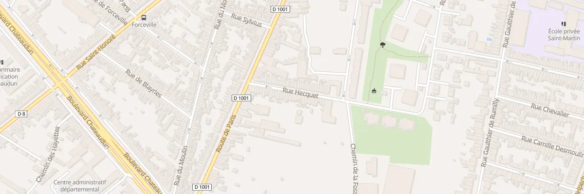 Plan du 32 Rue Hecquet à Amiens