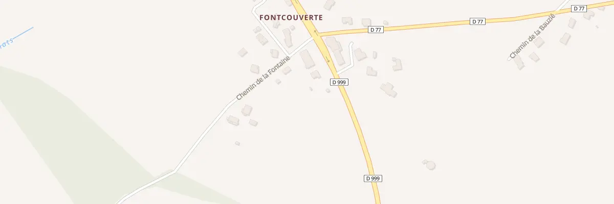 Plan du 55 Che de la Fontaine à Bellegarde-Marsal