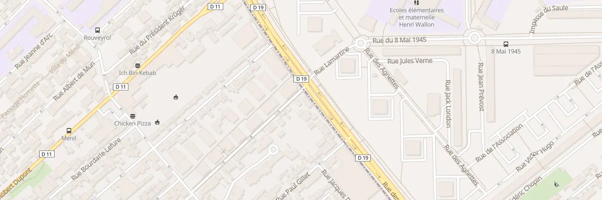 Plan du 111 Rue des Bas à Asnières-sur-Seine