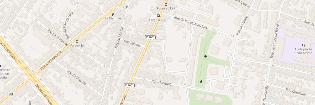 Plan du 265 Rue de Paris à Amiens