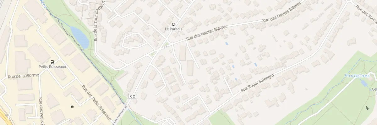Plan du 85 Rue des Hautes Bievres à Antony