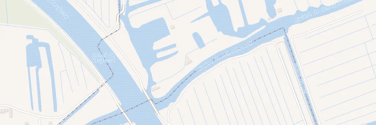 Plan du 25 La Canarderie à Clairmarais