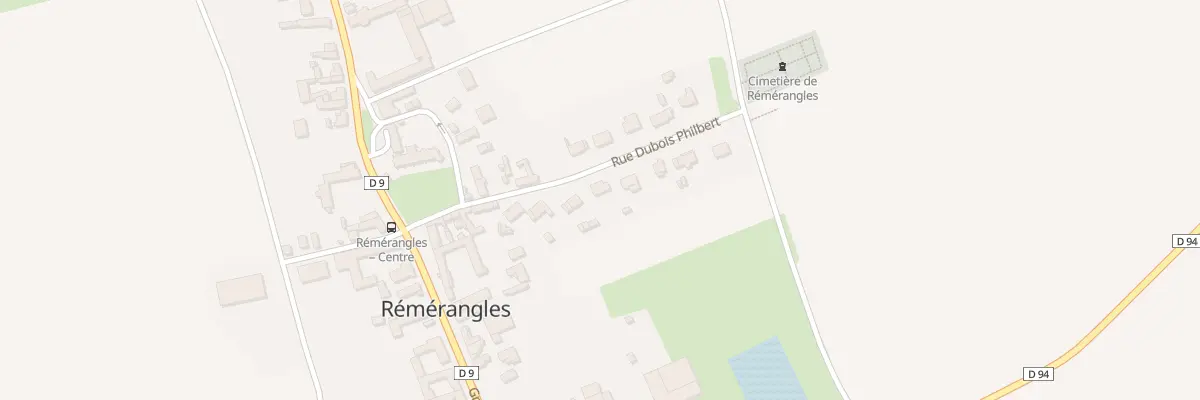 Plan du 16 Rue Dubois Philbert à Rémérangles