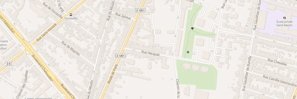 Plan du 31 Rue Hecquet à Amiens