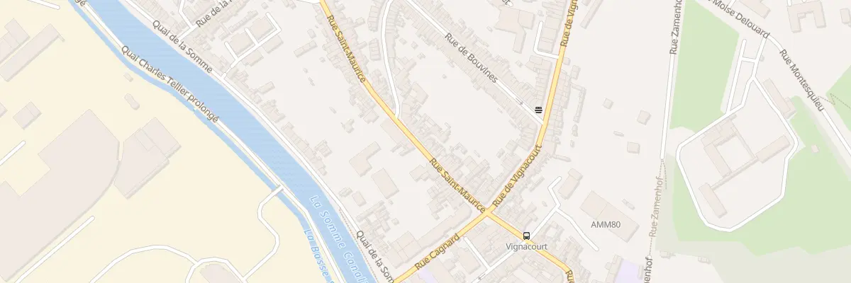 Plan du 116 Rue Saint-Maurice à Amiens