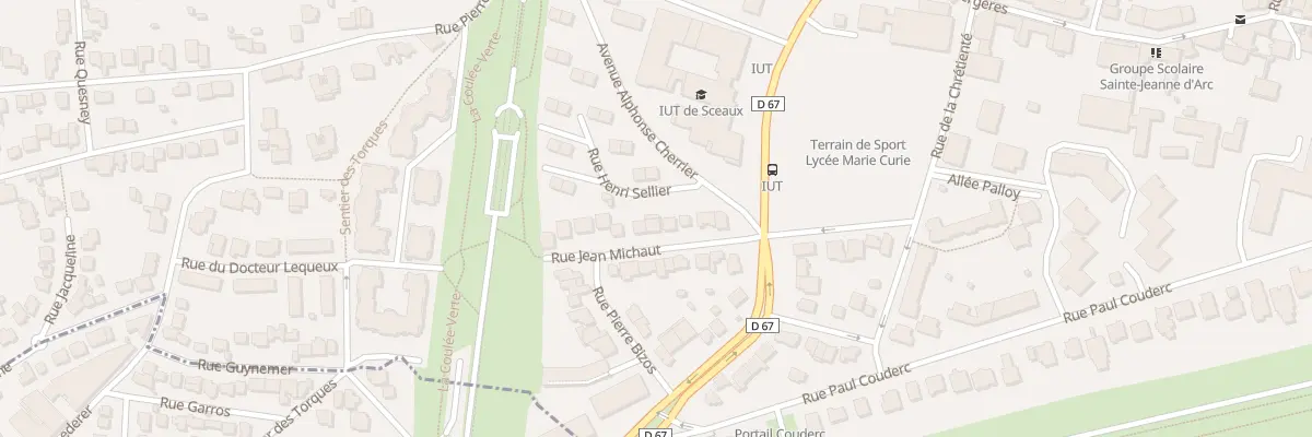 Plan du 26 Rue Jean Michaut à Sceaux