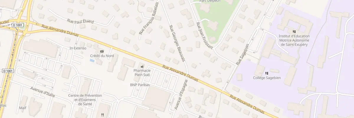Plan du 118 Rue Georges Beauvais à Amiens
