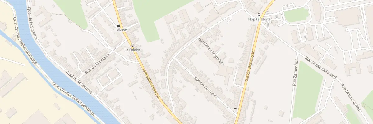Plan du 7 Rue de Bouvines à Amiens