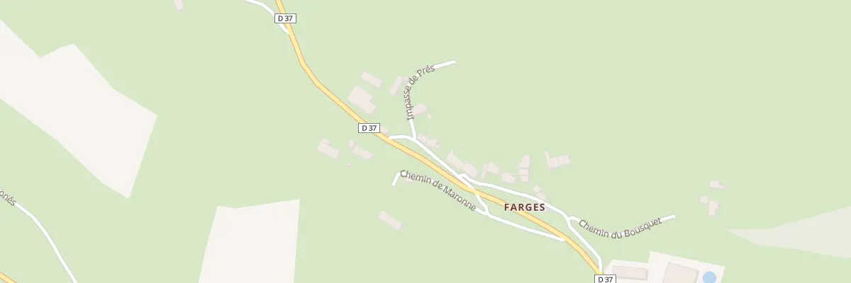 Plan du 5010 Farges à Pleaux
