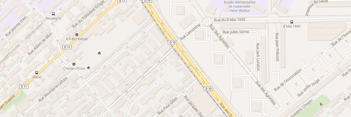 Plan du 109 Rue des Bas à Asnières-sur-Seine