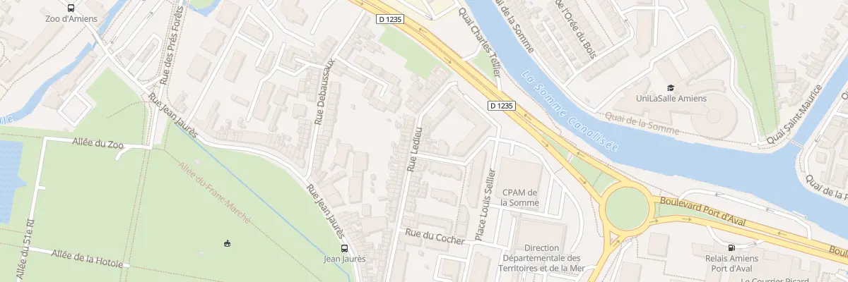 Plan du 42 Rue Ledieu à Amiens