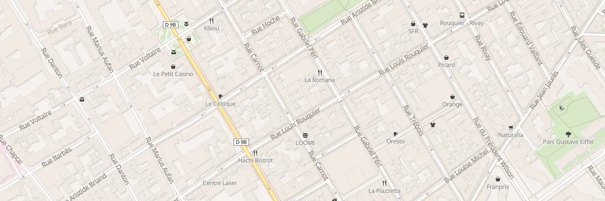 Plan du 61 Rue Louis Rouquier à Levallois-Perret