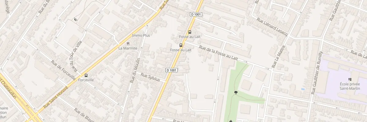 Plan du 241 Rue de Paris à Amiens