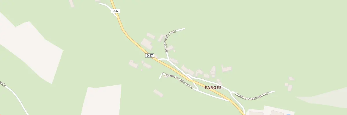 Plan du 5009 Farges à Pleaux