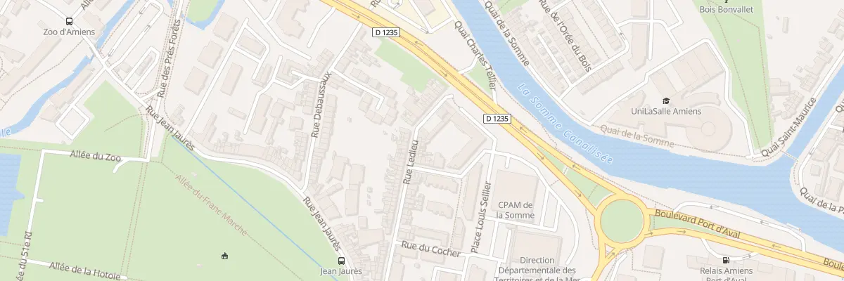 Plan du 48 Rue Ledieu à Amiens