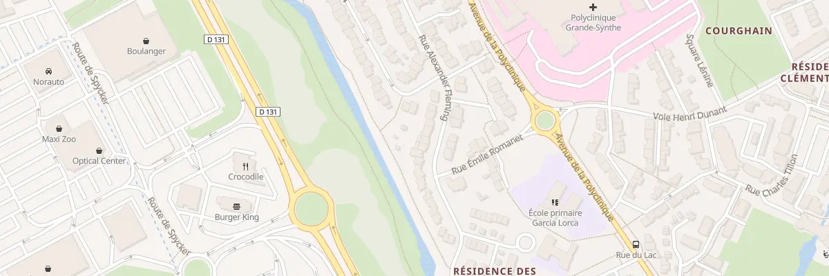 Plan du 54 Rue Alexander Fleming à Grande-Synthe