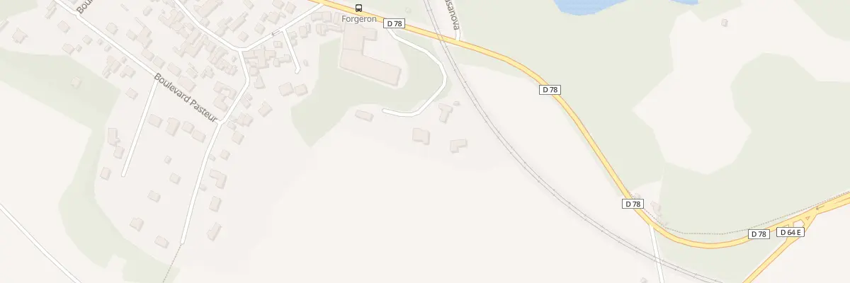 Plan du 1 Rue Pierre Brossolette à Presles
