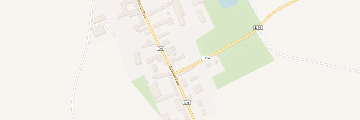 Plan du 12 Gr Grande Rue à Rémérangles