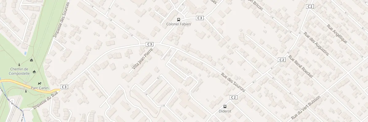 Plan du 91 Rue des Sources à Antony