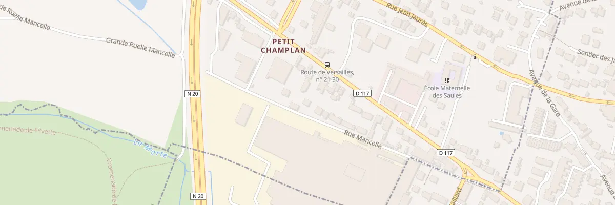 Plan du 27 Rue Mancelle à Champlan