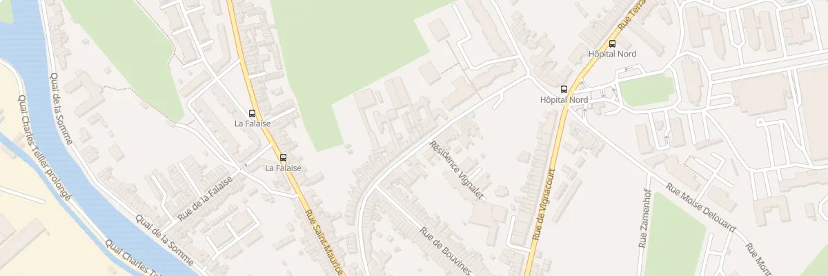 Plan du 71 Rue Monstrelet à Amiens