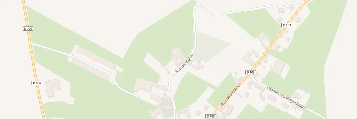 Plan du 7 Rue de l’Église à Écoivres
