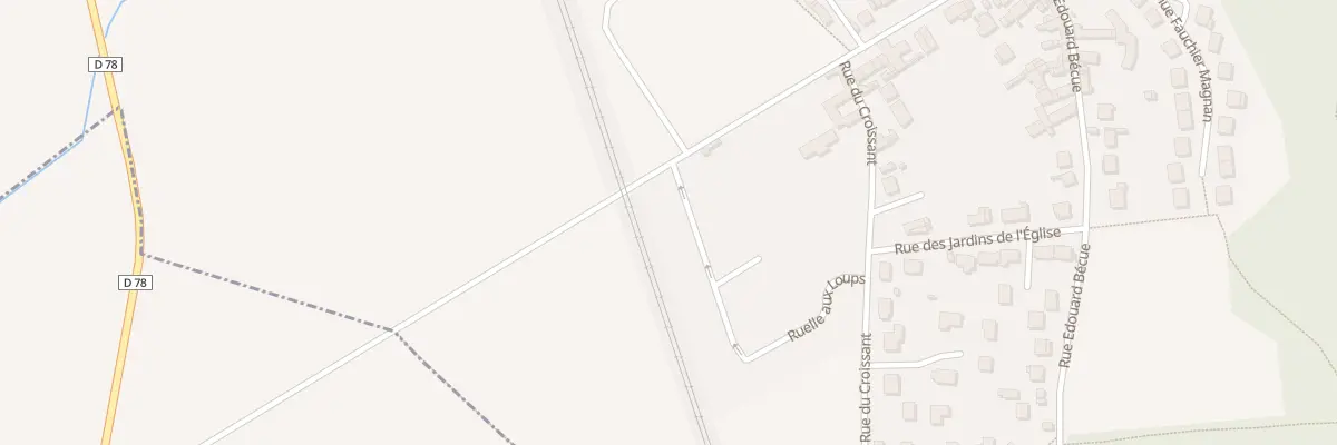 Plan du 46 Rle aux Loups à Nointel