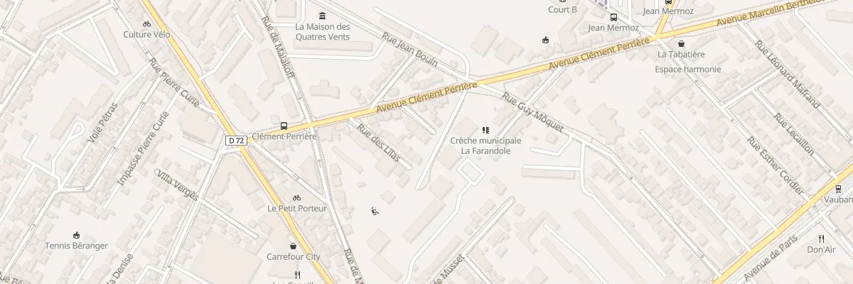 Plan du 8 Rue des Iris à Châtillon