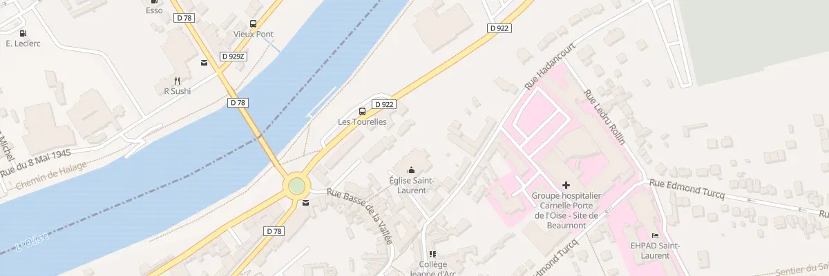 Plan du 47 Bd Léon Blum à Beaumont-sur-Oise