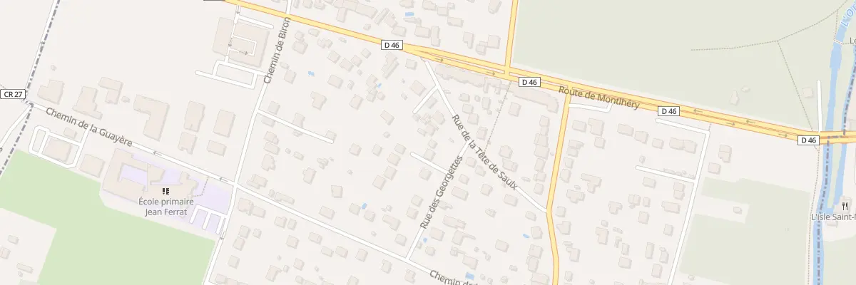Plan du 6 Rue des Georgettes à Longpont-sur-Orge