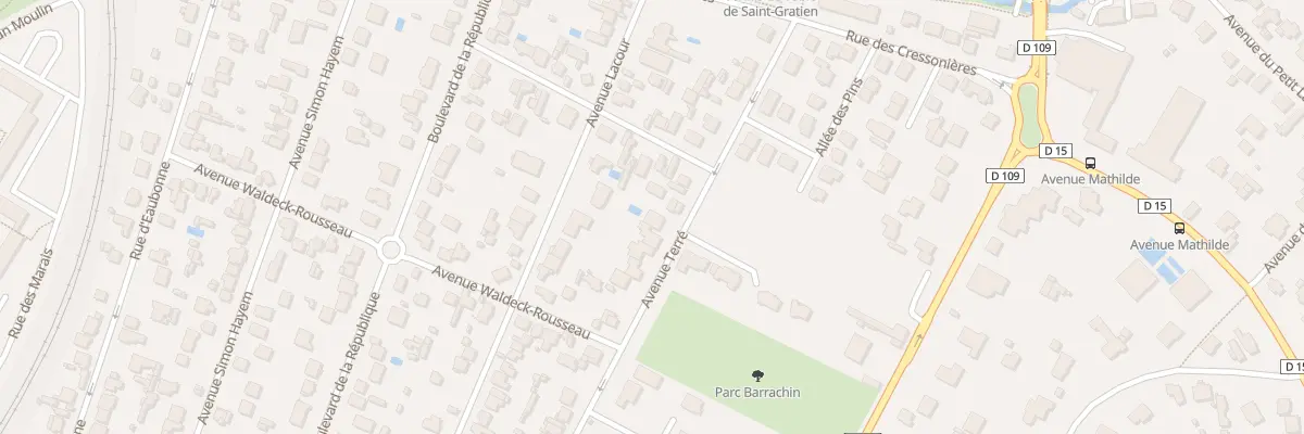 Plan du 61 Av Terre à Saint-Gratien