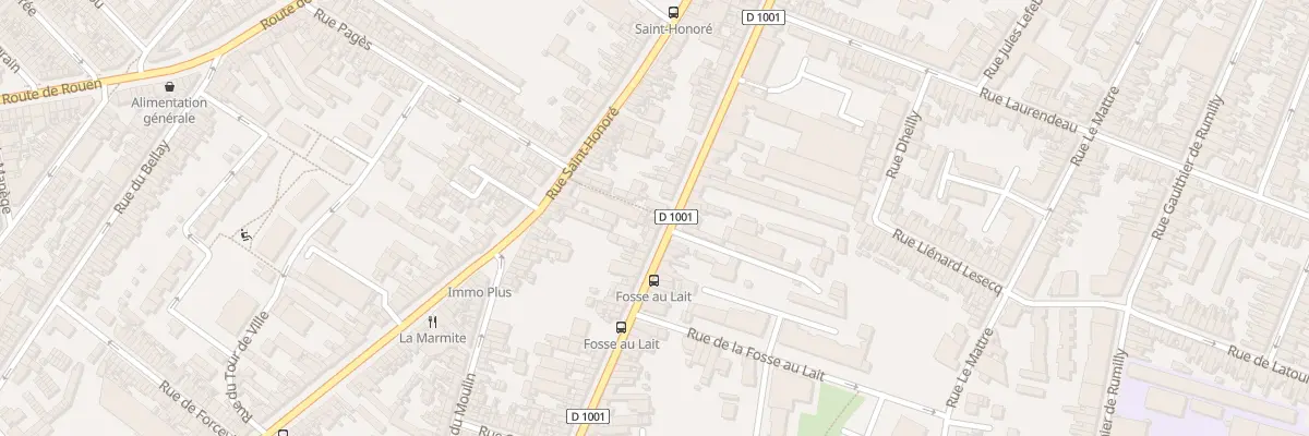 Plan du 178 Rue de Paris à Amiens