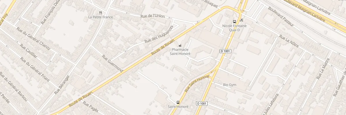 Plan du 59 Rue de Rouen à Amiens