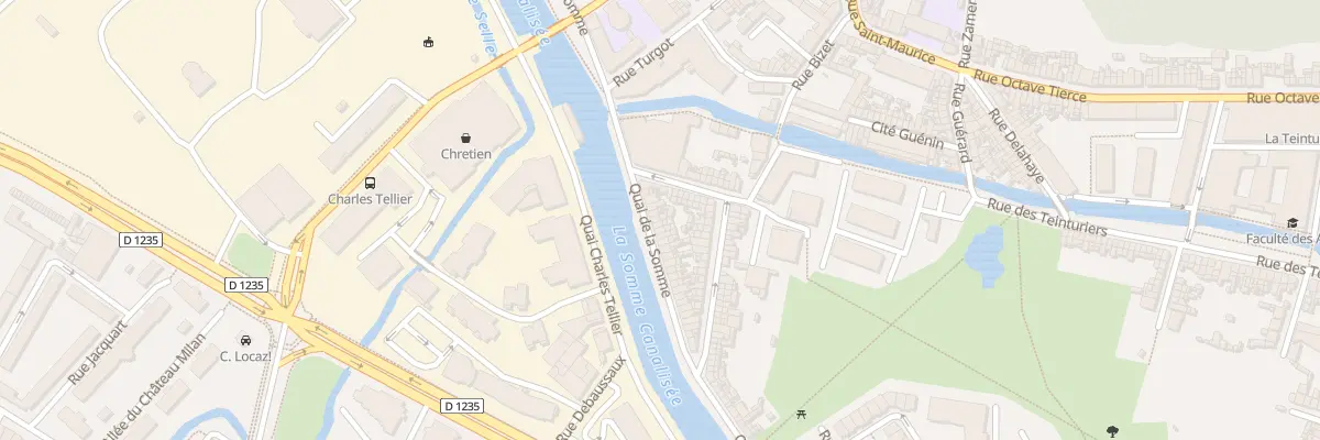 Plan du 144 Vc Quai de la Somme à Amiens