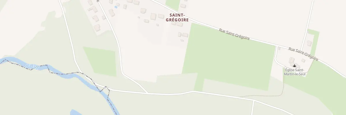 Plan du 28 Rue St Gregoire à Bondaroy
