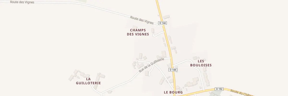 Plan du 453 Rue de la Guilloterie à Ineuil