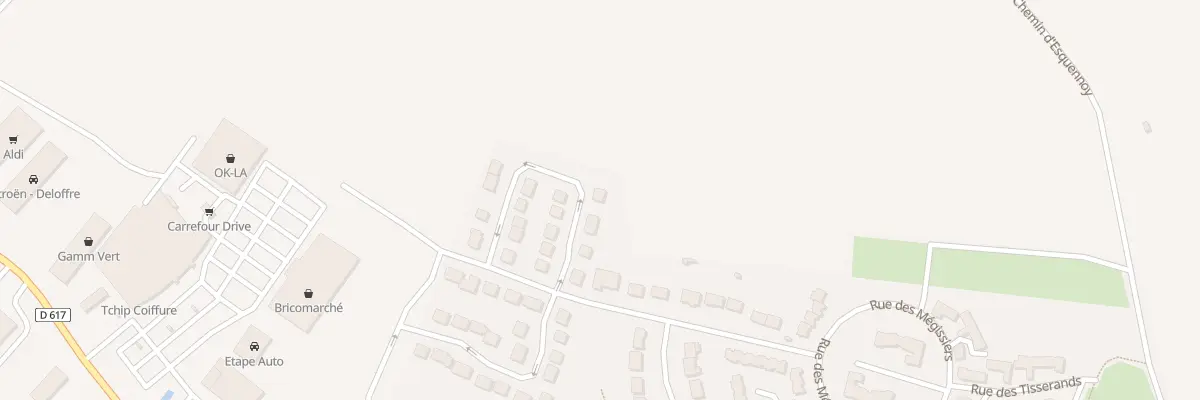 Plan du 8 Rue Jean Martin à Breteuil
