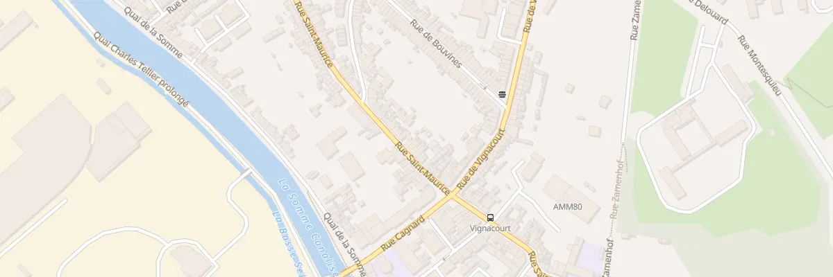 Plan du 102 Rue Saint-Maurice à Amiens