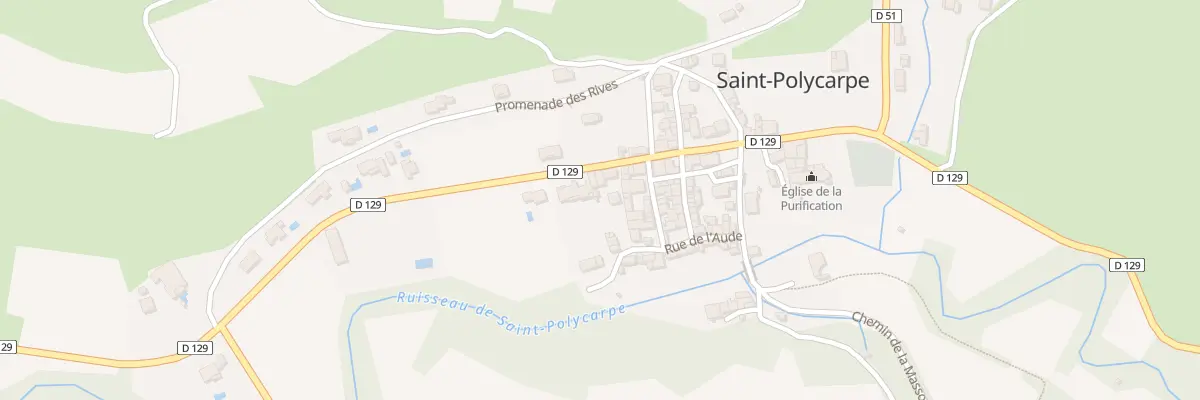 Plan du 20 Av de Mauzac à Saint-Polycarpe