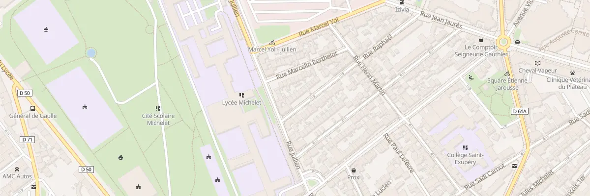 Plan du 7 Rue Raphaël à Vanves