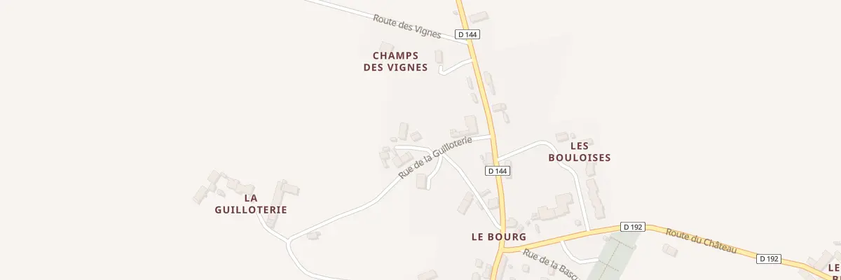 Plan du 459 Rue de la Guilloterie à Ineuil
