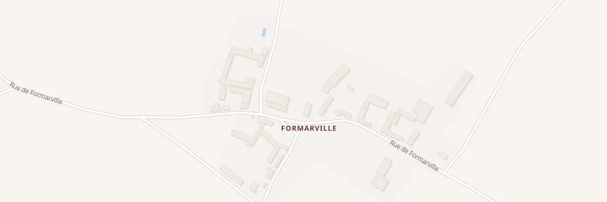 Plan du 7 Formarville à Césarville-Dossainville