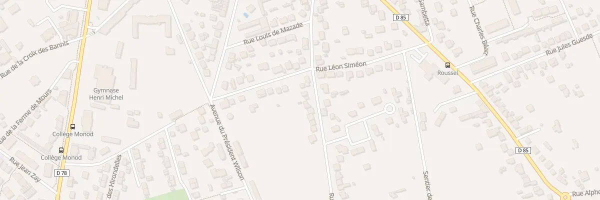 Plan du 18 Rue Voltaire à Beaumont-sur-Oise