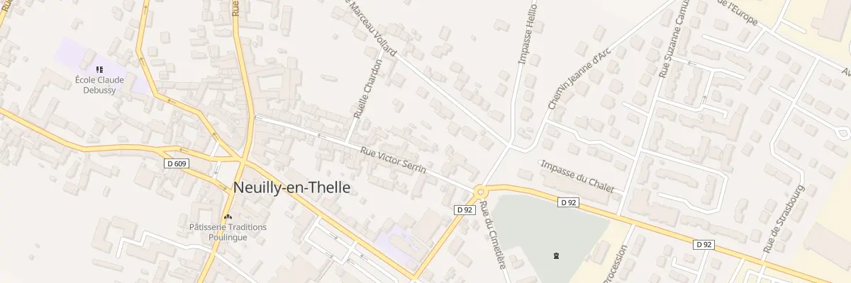 Plan du 31 Rue Victor Serrin à Neuilly-en-Thelle