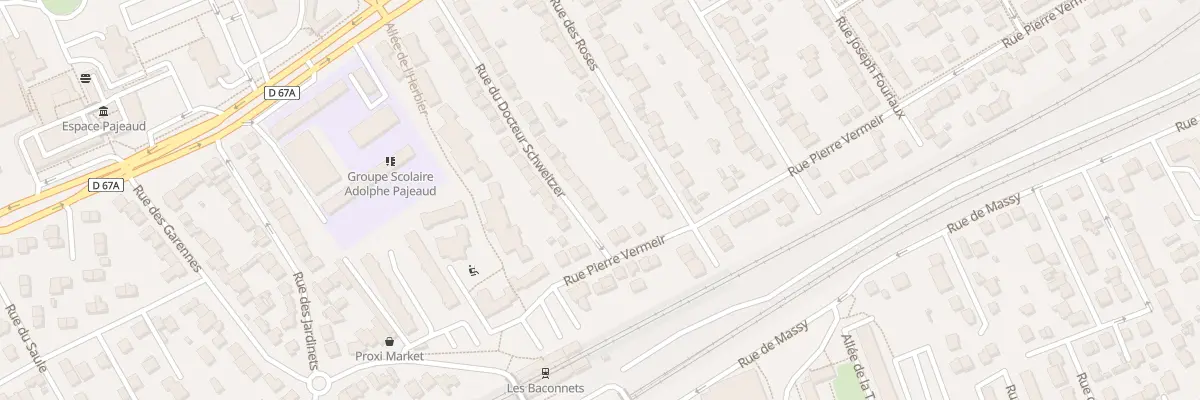 Plan du 37 Rue du Docteur Schweitzer à Antony