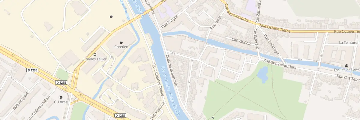 Plan du 51 Rue Bonvallet à Amiens