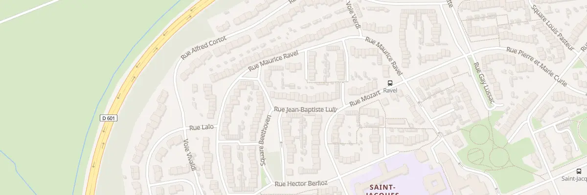 Plan du 22 Rue Lulli à Grande-Synthe