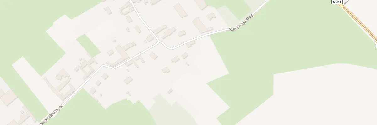Plan du 3 Rue de Marthes à Enquin-lez-Guinegatte